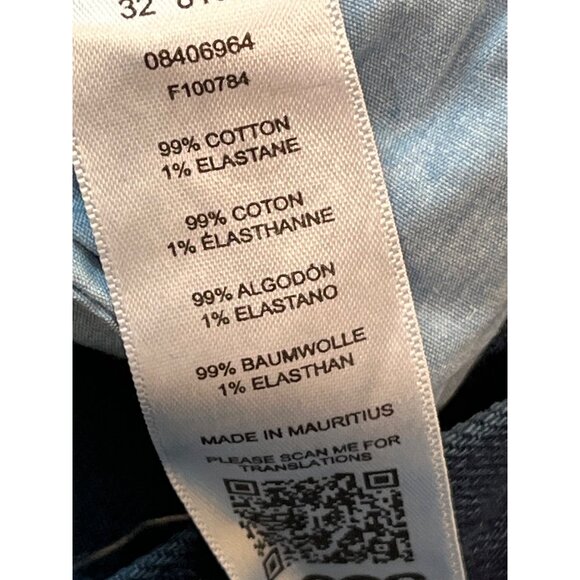 ASOS Denim High-Waisted Distressed Jeans Size 28 Blue - Picture 9 of 10